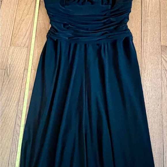 EVAN PICONE Black Gown Formal Dress Size 14 EUC - Picture 10 of 12